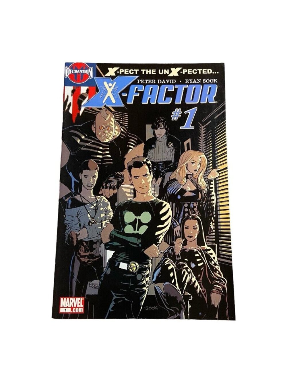 X-Factor 1 Marvel Comics 2005 Decimation Series Peter David & Ryan Sook Art Cove